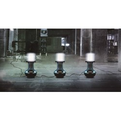 Makita Accessoires - Lampe de chantier LED, alimentation sur secteur ou batterie LXT DEADML810