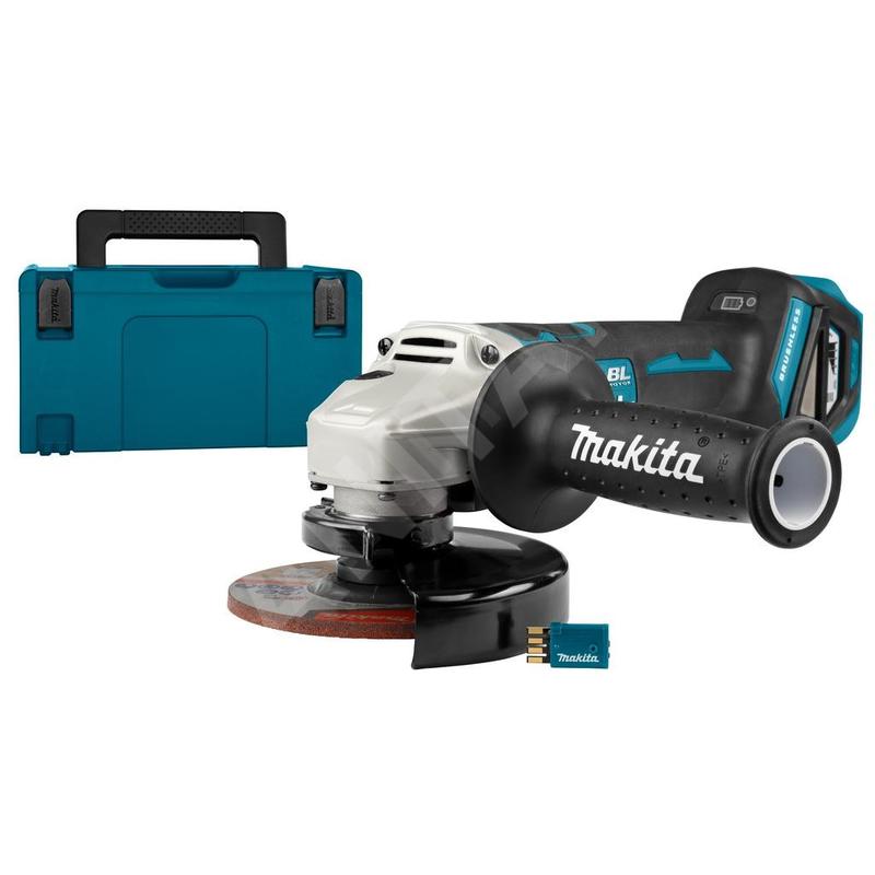 Makita Outillage - Meuleuse d'angle sans fil 18V 125 mm, sans batterie ni chargeur DGA518ZJU