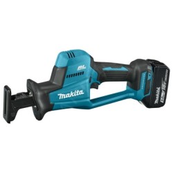 Makita Outillage - Scie sabre sans fil 18V, 2 batteries 5,0 Ah XR, chargeur DJR189RTJ