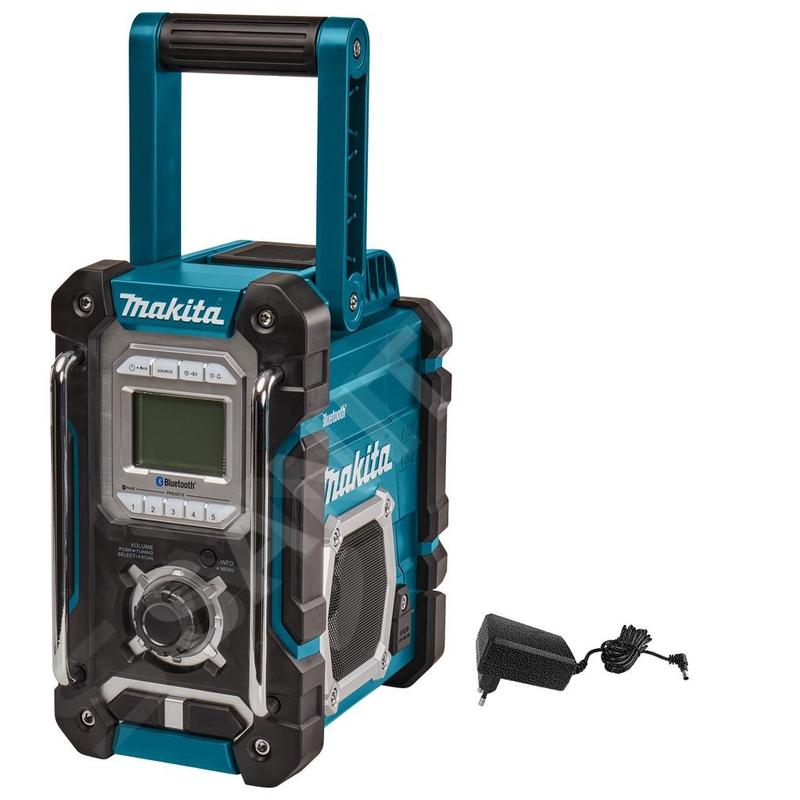Makita Accessoires - Radio de chantier, électrique et à batterie DMR108N Makita Accessoires - Radio de chantier, électrique et à batterie DMR108N