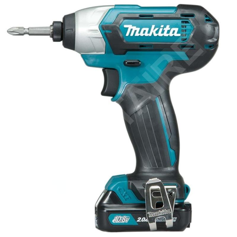 Makita Outillage - Clé à chocs sans fil 12V, 2 batteries 2.0 Ah, chargeur TD110DSAE