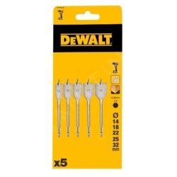 DeWALT Accessoires - Set de forets à bois plats 5 pièces DT4798