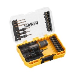 DeWALT Accessoires - Set de forets et accessoires Flip and Drive, Tough Case DT70779T