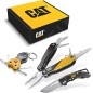 Caterpillar Outils - Coffret cadeau 3 pièces, couteau, outil multifonction et porte-clés CT240192 Caterpillar Outils - Coffret cadeau 3 pièces, couteau, outil multifonction et porte-clés CT240192