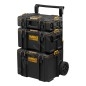 DeWALT Accessoires - Set chariot et 3 coffrets à outils Tough System 2.0 DWST83402-1