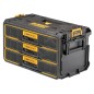 DeWALT Accessoires - Boîte à outils Tough System 2.0, 3 tiroirs DWST08330-1