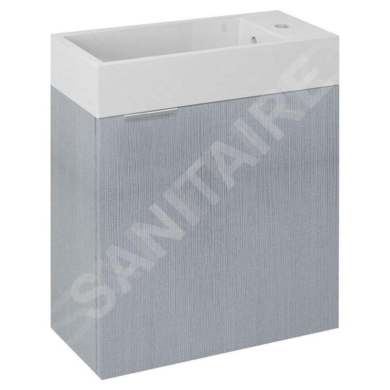 Sapho Latus - Meuble lavabo 495x500x250 mm, chêne argenté LT410-1111 Sapho Latus - Meuble lavabo 495x500x250 mm, chêne argenté LT410-1111