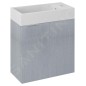 Sapho Latus - Meuble lavabo 495x500x250 mm, chêne argenté LT410-1111 Sapho Latus - Meuble lavabo 495x500x250 mm, chêne argenté LT410-1111