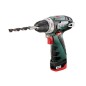 Metabo Outillage - Tournevis de perçage AKU 12V, 2x batterie 2 Ah, chargeur 600984500