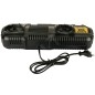 DeWALT Accessoires - Chargeur double 4A, pour batteries 18/54 V DCB132