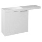Sapho Latus - Meuble lavabo 500x500x220 mm, gauche, blanc LT615-3030 Sapho Latus - Meuble lavabo 500x500x220 mm, gauche, blanc LT615-3030