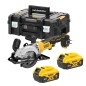 DeWALT Outillage - Scie circulaire AKU 18V, 2x batterie 5.0 Ah XR, chargeur DCS571P2 DeWALT Outillage - Scie circulaire AKU 18V, 2x batterie 5.0 Ah XR, chargeur DCS571P2