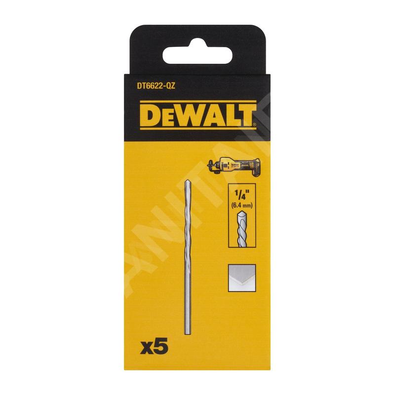 DeWALT Accessoires - Outil de découpe pour plaques de plâtre 6,4 mm, 5 pcs DT6622