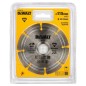 DeWALT Accessoires - Lame de scie diamantée segmentée 115 x 22,2 mm pour cloisons sèches DT3701