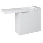 Sapho Latus - Meuble lavabo 500x500x220 mm, droite, blanc LT610-3030 Sapho Latus - Meuble lavabo 500x500x220 mm, droite, blanc LT610-3030