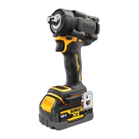 DeWALT Outillage - Clé à chocs AKU 18V, 2x batterie 5,0 Ah XR, housse en caoutchouc, chargeur DCF921P2G
