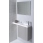 Sapho Latus - Meuble lavabo 500x500x220 mm, droite, blanc LT610-3030 Sapho Latus - Meuble lavabo 500x500x220 mm, droite, blanc LT610-3030