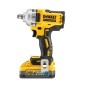 DeWALT Outillage - Boulonneuse à chocs sans fil 18 V, 2 batteries 5,0 Ah, chargeur DCF891H2T DeWALT Outillage - Boulonneuse à chocs sans fil 18 V, 2 batteries 5,0 Ah, chargeur DCF891H2T