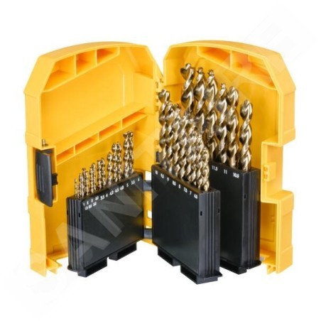 DeWALT Accessoires - Set de forets à métaux Extreme 2 HSS-G 29 pièces DT7926