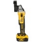 DeWALT Outillage - Meuleuse d'angle 18V, 125 mm, 2 batteries XR 5 Ah DCG405P2