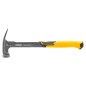 DeWALT Outillage - Marteau de charpentier HIGH VELOCITY 400 g, tête quadrillée DWHT51138-0