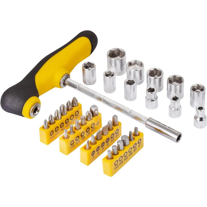 Fieldmann Outils - FDS 1017-37R Tournevis en T avec embouts 50004033