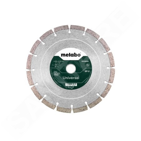 Metabo Accessoires - Meule de tronçonnage diamantée pour matériaux de construction courants 230 x 22,23 mm 624298000