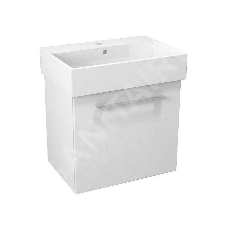 Sapho Naty - Meuble lavabo 565x500x400 mm, 1 tiroir, blanc NA060-3030 Sapho Naty - Meuble lavabo 565x500x400 mm, 1 tiroir, blanc NA060-3030