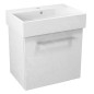 Sapho Naty - Meuble lavabo 565x500x400 mm, 1 tiroir, blanc NA060-3030 Sapho Naty - Meuble lavabo 565x500x400 mm, 1 tiroir, blanc NA060-3030