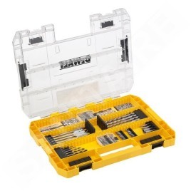 DeWALT Accessoires - Jeu d'embouts et de foreuses de 85 pièces DT70763