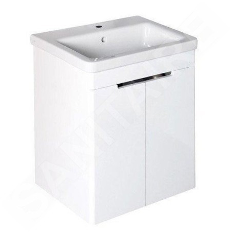 Sapho Ella - Meuble-vasque 565x650x430 mm,2 portes, blanc EL065-3030