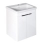 Sapho Ella - Meuble-vasque 565x650x430 mm,2 portes, blanc EL065-3030 Sapho Ella - Meuble-vasque 565x650x430 mm,2 portes, blanc EL065-3030