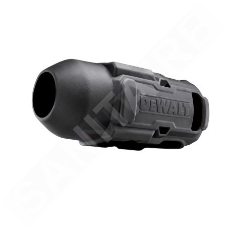 DeWALT Accessoires - Housse de protection en caoutchouc pour clé à chocs, noire PB900.899