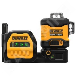 DeWALT Accessoires - Laser croix verte sans fil 12/18V, 1 batterie 2,0 Ah XR, chargeur DCE089D1G18