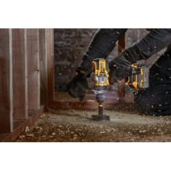 DeWALT Outillage - Perceuse à percussion AKU 18V, 1x batterie 6,0 Ah FLEXVOLT, chargeur DCD999T1