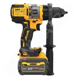 DeWALT Outillage - Perceuse à percussion AKU 18V, 1x batterie 9,0 Ah FLEXVOLT, chargeur DCD999X1