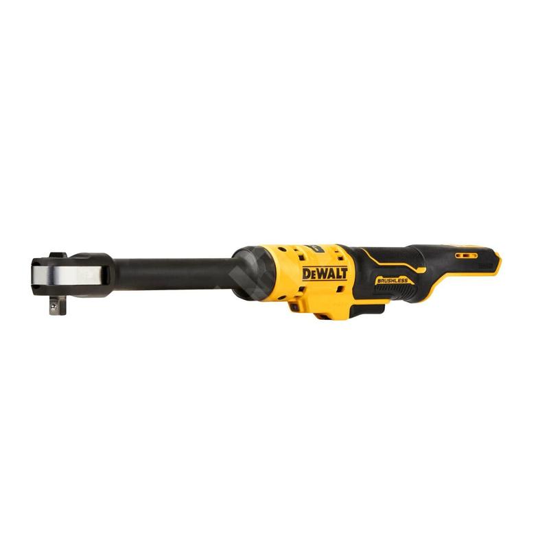 DeWALT Outillage - Clé à cliquet sans fil 12V à col allongé, sans batterie ni chargeur DCF503EN