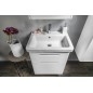 Sapho Ella - Meuble lavabo 565x650x430 cm, 2 tiroirs, blanc EL062-3030 Sapho Ella - Meuble lavabo 565x650x430 cm, 2 tiroirs, blanc EL062-3030