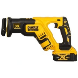 DeWALT Outillage - Scie sabre AKU 18V, 2x batterie 5,0 Ah XR, chargeur DCS367P2