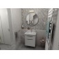 Sapho Ella - Meuble lavabo 565x650x430 cm, 2 tiroirs, blanc EL062-3030 Sapho Ella - Meuble lavabo 565x650x430 cm, 2 tiroirs, blanc EL062-3030