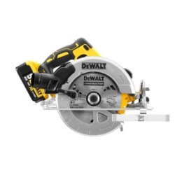 DeWALT Outillage - Scie circulaire AKU 18V, 2x batterie 5.0 Ah XR, chargeur DCS570P2