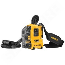 DeWALT Accessoires - Aspirateur sans fil 18V pour marteaux rotatif SDS plus, 1 batterie 2.0 Ah, chargeur DWH161D1