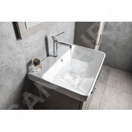 Sapho Theia - Meuble lavabo 564x700x435 mm, 2 tiroirs, pin rustique TH060-1616