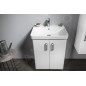 Sapho Theia - Meuble lavabo 565x700x442 mm,2 portes, blanc TH062-3030 Sapho Theia - Meuble lavabo 565x700x442 mm,2 portes, blanc TH062-3030