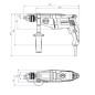 Metabo Outillage - Perceuse à percussion 780 W 600781500
