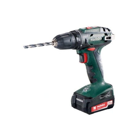 Metabo Outillage - Perceuse-visseuse sans fil 14,4 V, 2 batteries 2,0 Ah Li-Power, chargeur 602206540