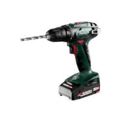 Metabo Outillage - Perceuse-visseuse sans fil 18 V, 2 batteries Li-HD 2,0 Ah Li-Power, chargeur 602207560