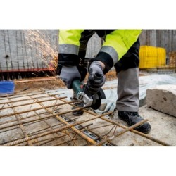 Metabo Outillage - Meuleuse d'angle sans fil 18V 125 mm, 2 batteries 4,0 Ah, chargeur 602247510