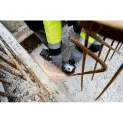Metabo Outillage - Meuleuse d'angle sans fil 18V 125 mm, 2 batteries 4,0 Ah, chargeur 602247510