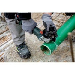Metabo Outillage - Meuleuse d'angle sans fil 18V 125 mm, 2 batteries 4,0 Ah, chargeur 602247510